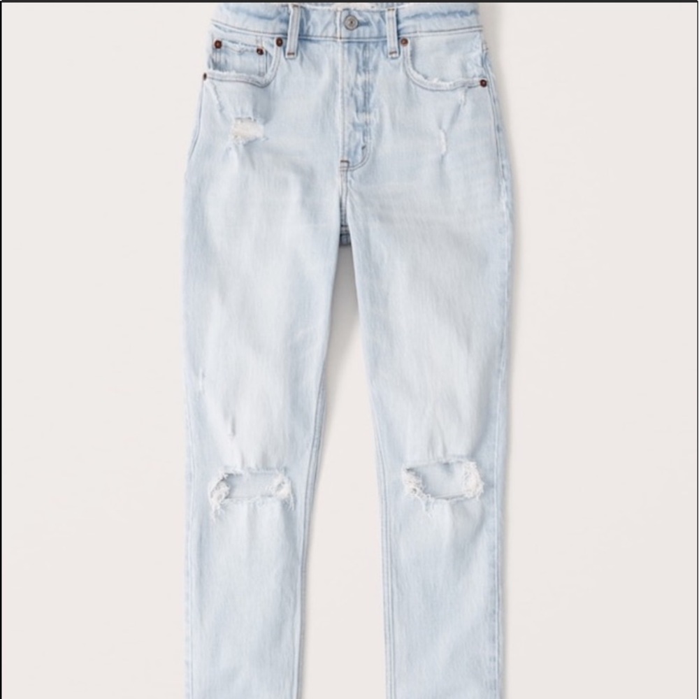 NEW Abercrombie & Fitch Curve Love High Rise Skinny Jeans
